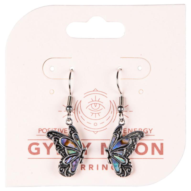 BUTTERFLY ABALONE EARRINGS