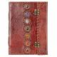 SEVEN CHAKRA LEATHER JOURNAL