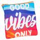 GOOD VIBES ONLY GRAPHIC PRINT COIN PURSE 1
