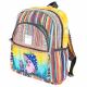 HEMP MINI BACKPACK WITH PURPLE MUSHROOM 1