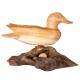 DUCK WITH EGGS ON DRIFTWOOD 1
