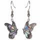 BUTTERFLY ABALONE EARRINGS 1