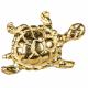 GOLD PLATED TURTLE STUDS 1