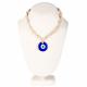 EVIL EYE HEMP ADJUSTABLE NECKLACE 2