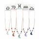 ZODIAC SIGN HEMP NECKLACES