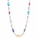 HAMSA EVIL EYE MULTI COLORED ADJUSTABLE NECKLACE 1