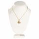GOLD MULTI-COLORED BUTTERFLY NECKLACE 2