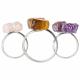 DOUBLE STONE ADJUSTABLE RINGS