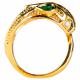 ADJUSTBALE GOLD SNAKE RING 2