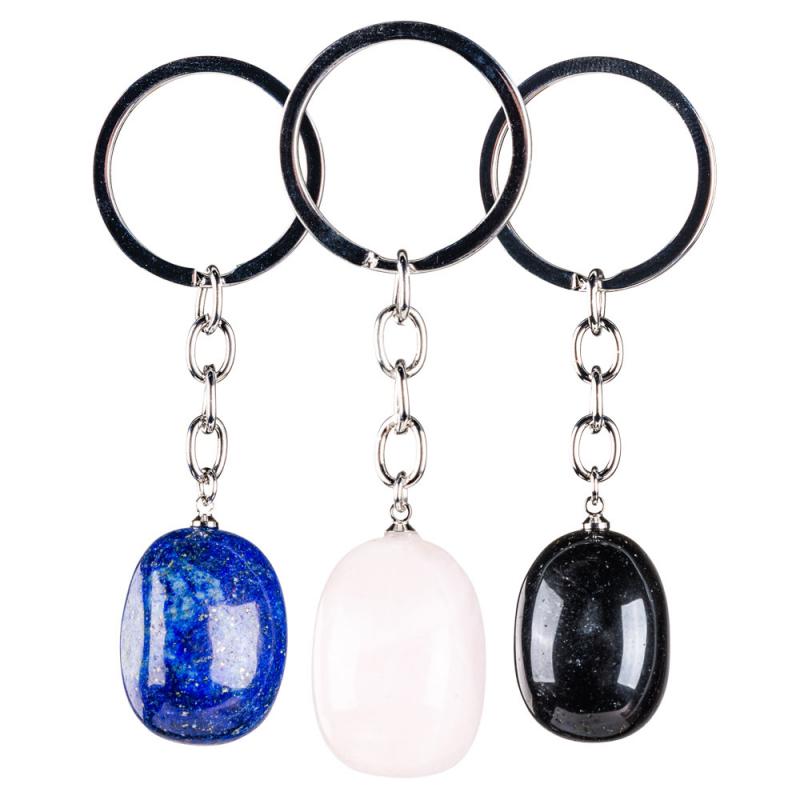 TUMBLE STONE KEYCHAIN