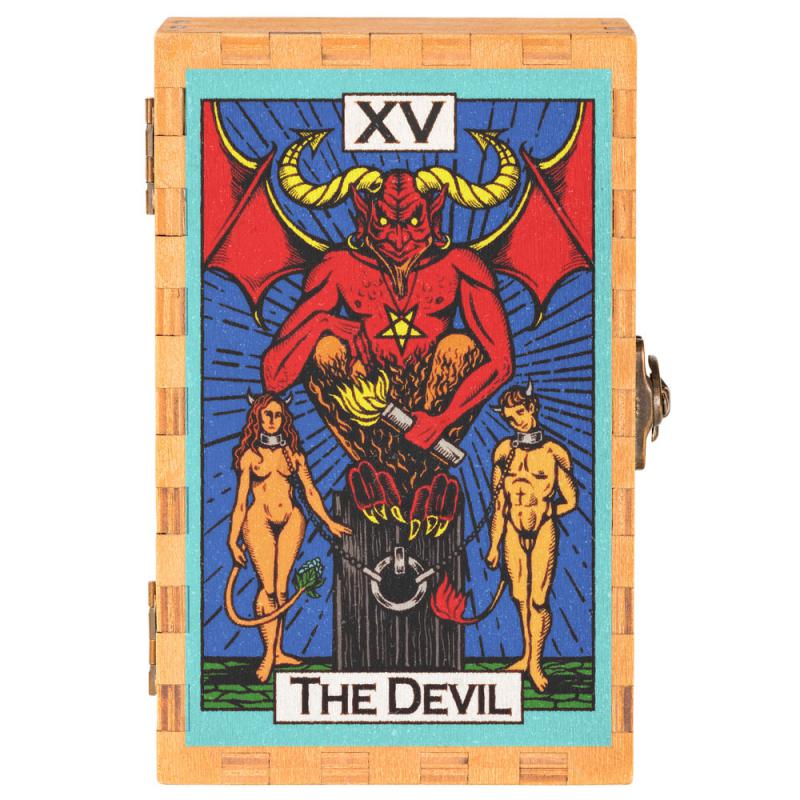 THE DEVIL TAROT CARD BOX