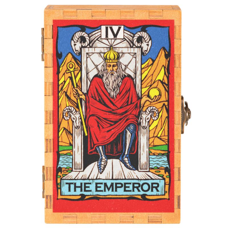 THE EMPEROR TAROT CARD BOX