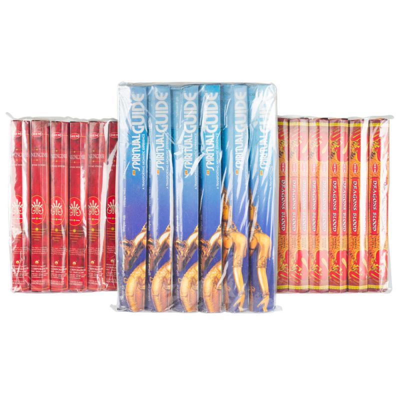 HEM 6 PIECE 20 GRAM INCENSE WITHOUT BOX