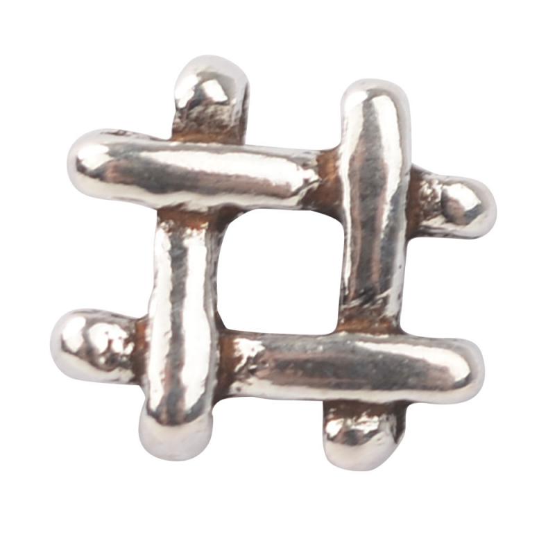 STERLING SILVER SQUARE STUDS