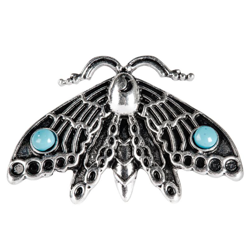 ADJUSTABLE LARGE MOTH  RING