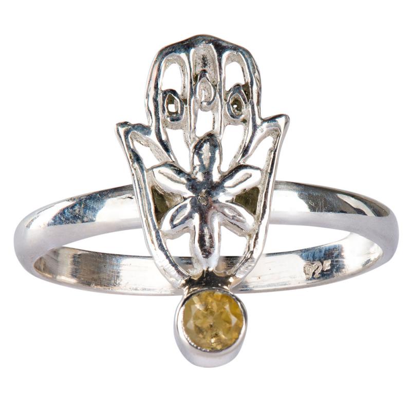 CITRING BUDDHA RING