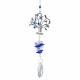 TREE OF LIFE EVIL EYE HANGING CRYSTAL ORNAMENT 1