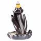 HAND WITH LOTUS BACKFLOW CONE BURNER
