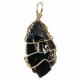 WIRE WRAP ROGH STONE AND GOLD PENDANTS 2