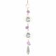 SUN WITH AMETHYST DOUBLE TRIANGLE CRYSTAL SUNCATCHER