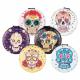 COMPACT SKULL MIRROR - ASSORTED COLORS 1