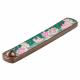 CERAMIC INCENSE BURNER WITH FLOWERS