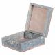 FLOWER OF LIFE SQUARE SOAPSTONE BOX 1