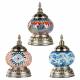 ASSORTED MOSAIC LAMPS WITH LIGHT 3