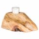 WOODEN VOTIVE CANDLE HOLDER