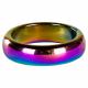 4MM RAINBOW HEMATITE RINGS (1 DOZEN) 1