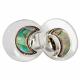 ABALONE SHELL CRESCENT MOON STUDS 2