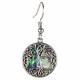 ABALONE SHELL TREE OF LIFE EARRINGS 1