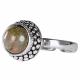 LABRADORITE CIRCULAR SHAPE ADJUSTABLE RING 1