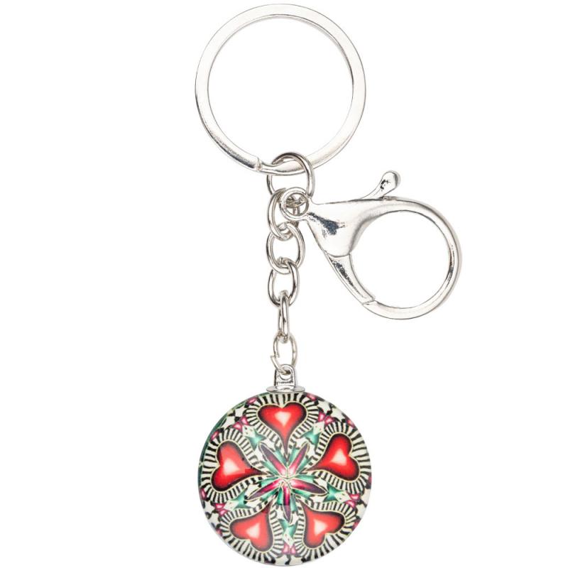 MANDALA ACRYLIC ASSORTED KEYCHAINS