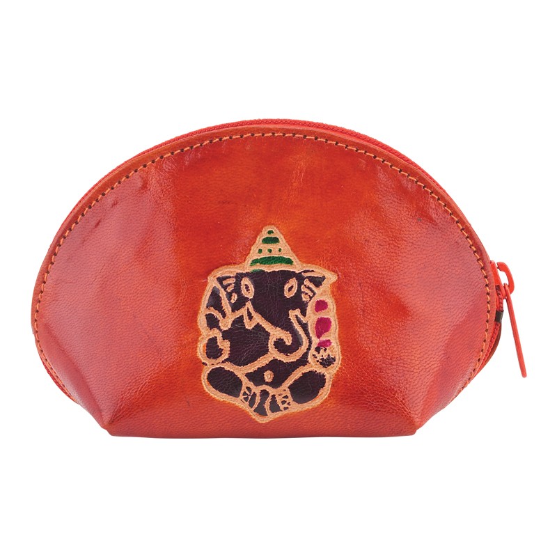 GANESH LEATHER COIN PURSE