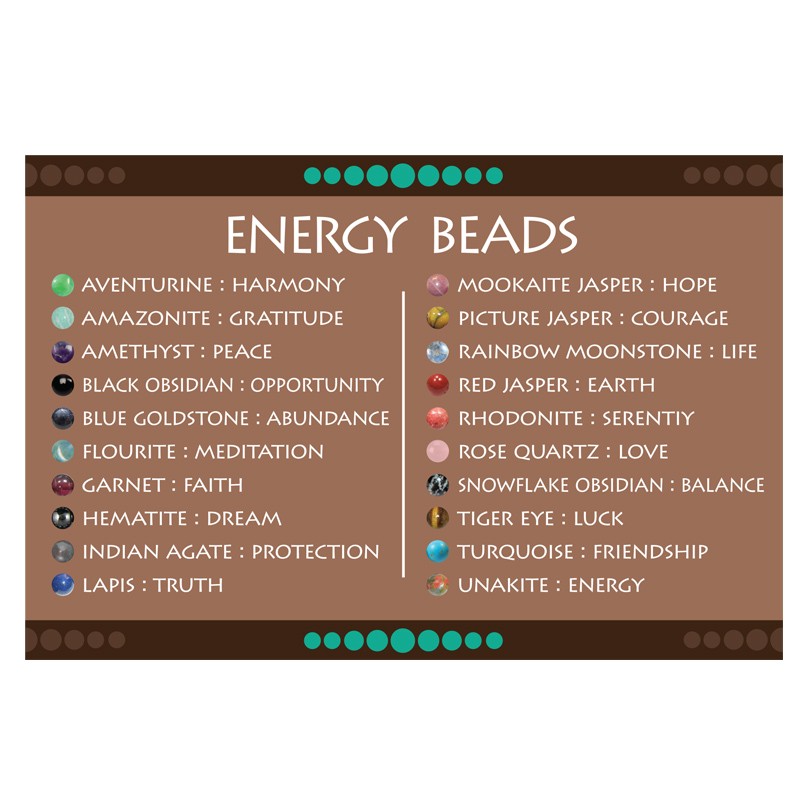 Power bead sales bracelet meanings