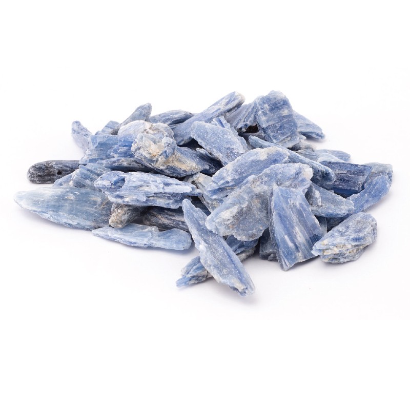 LOOSE ROUGH BLUE KYANITE -- SOLD PER HALF POUND