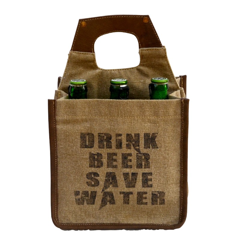 DRINK BEER SAVE WATER CARRIER