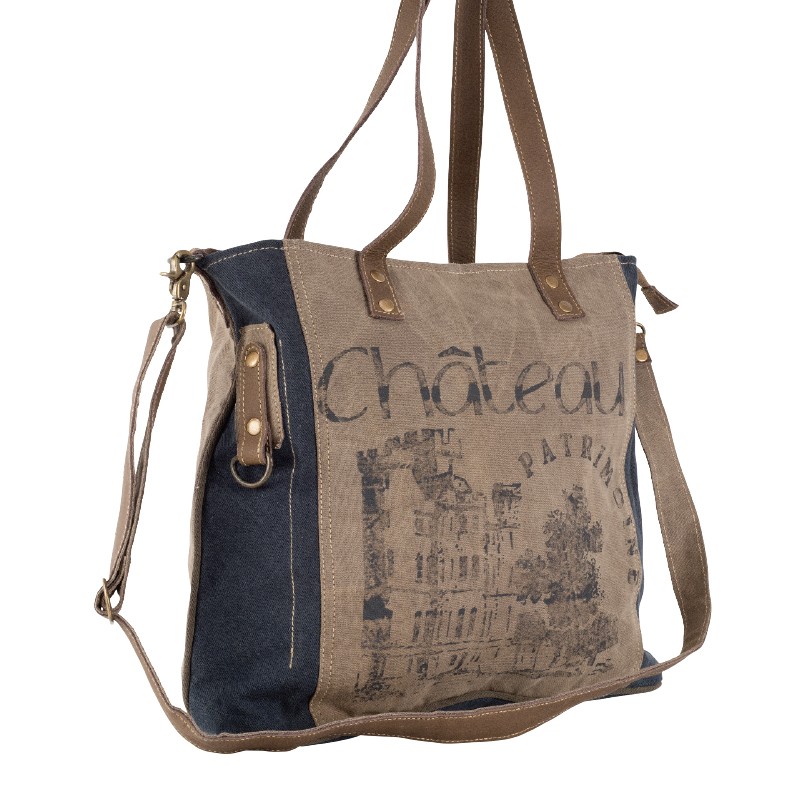 CHATEAU SHOULDER TOTE WITH STRAP