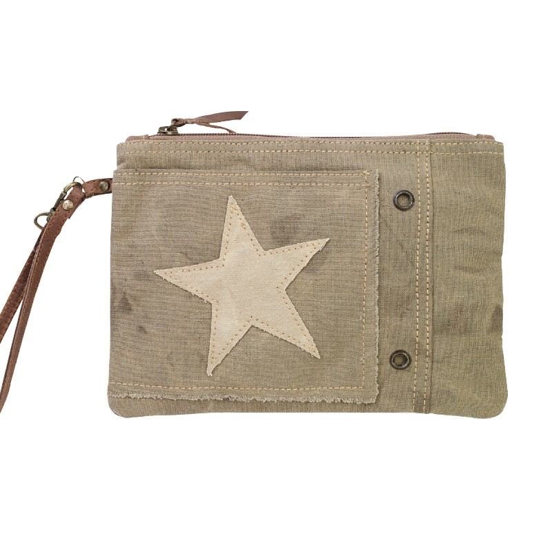 STAR CLUTCH WITH STRAP