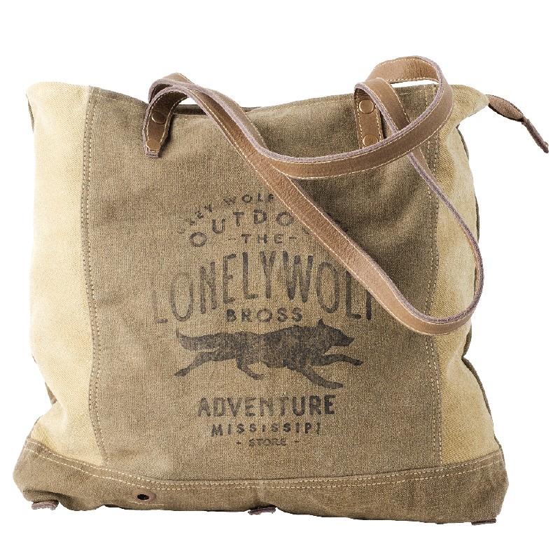 LONELY WOLF TOTE