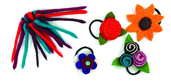 FELT HAIR ACCESSORY