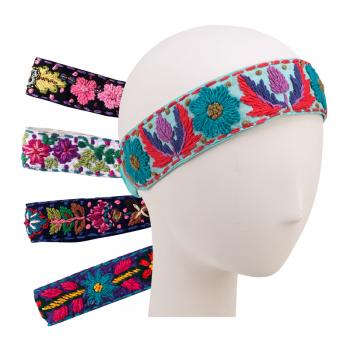 EMBROIDERED HEADBANDS