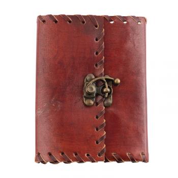 PLAIN LEATHER JOURNAL WITH LATCH