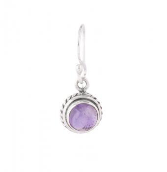 ROUND DROP AMETHYST