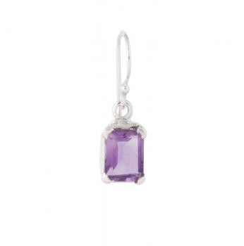 EMERALD SHAPE AMETHYST WITH PRUN