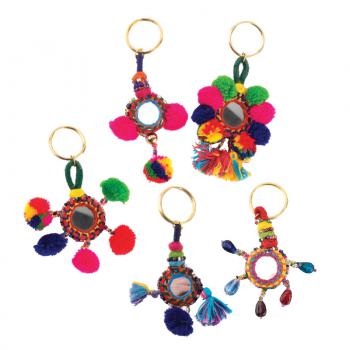 YARN CRAFTED KEYCHAINS