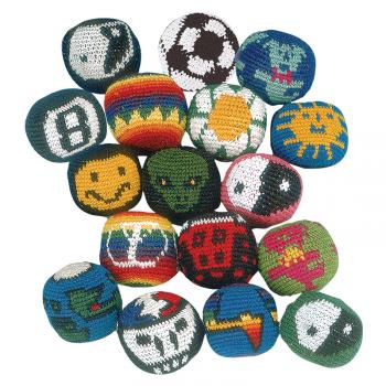 ASSORTED WOVEN KICK BALL