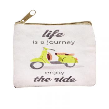 LIFE IS A JOURNEY COIN PURSE