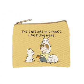 THE CATS ARE IN... COIN PURSE